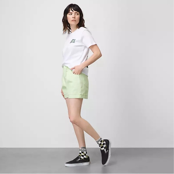 Vans Barnes Canvas Short, Sizes: 24, 25, 26 - Picture 2 of 10